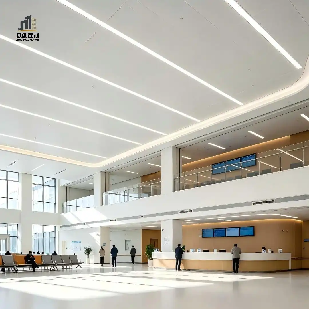 Integrated LED Aluminum Ceiling System | Linear Light Metal Ceiling Solution